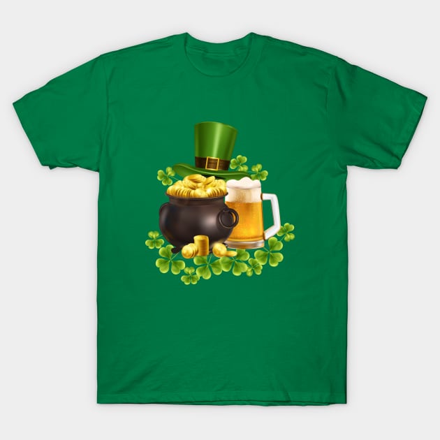 St. Patrick's Day T-Shirt by Family of siblings